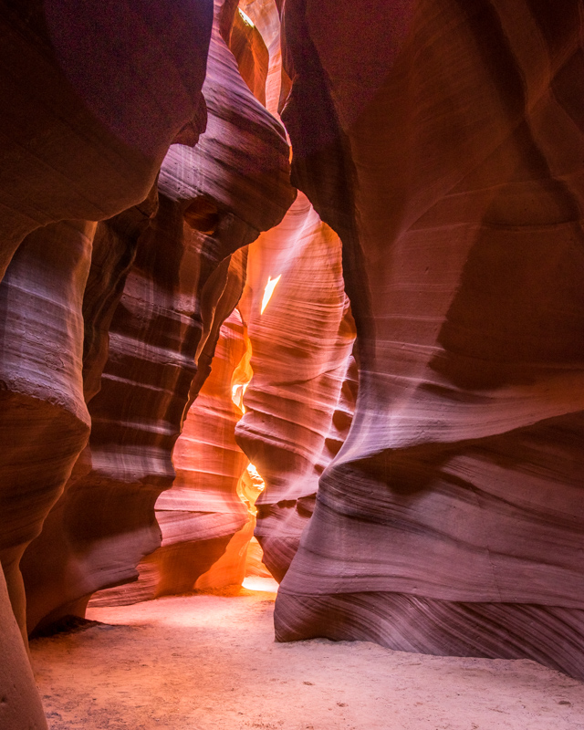 Feeling the warmth in light and colors